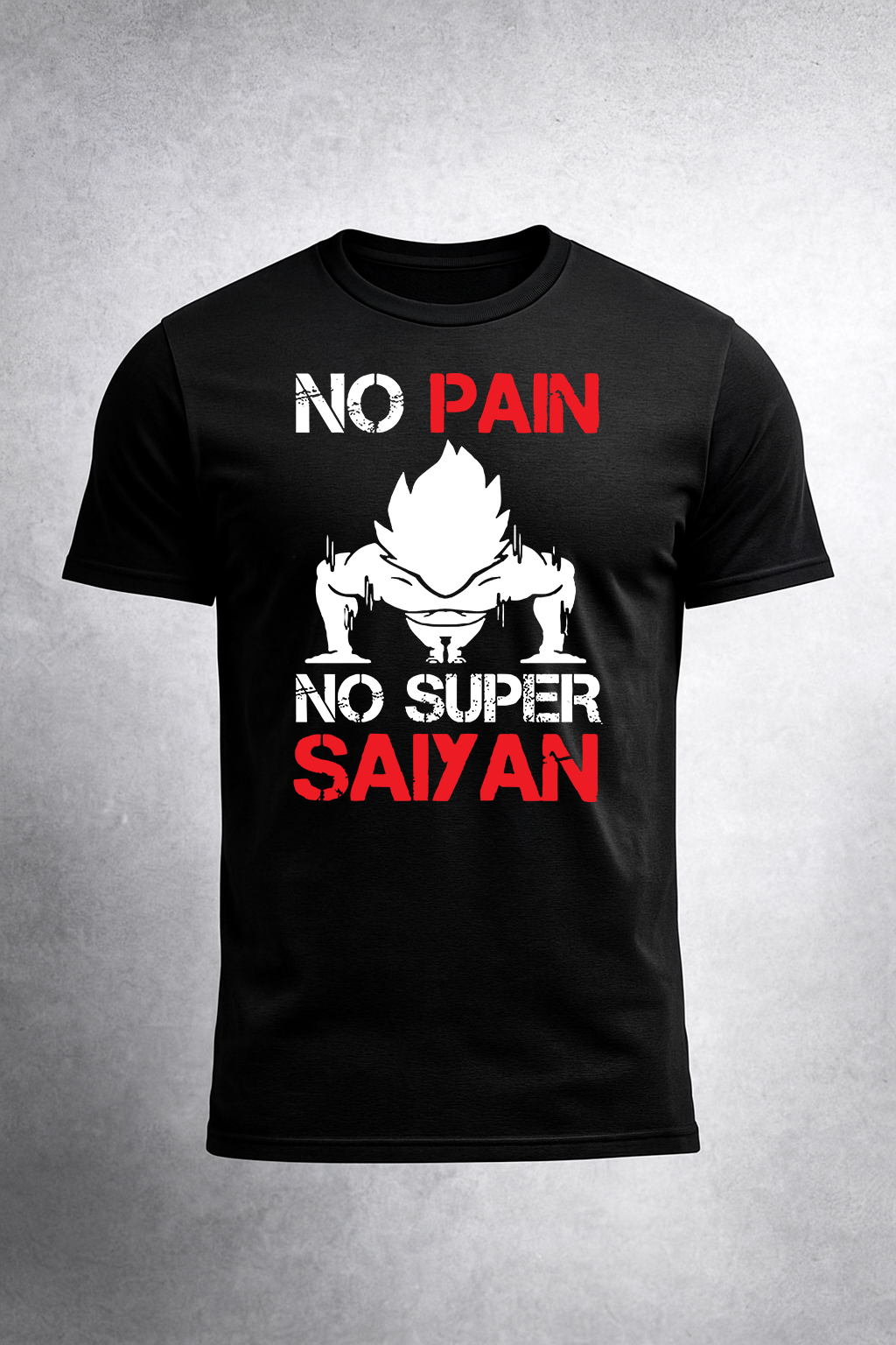 No Pain, No Saiyan Tee