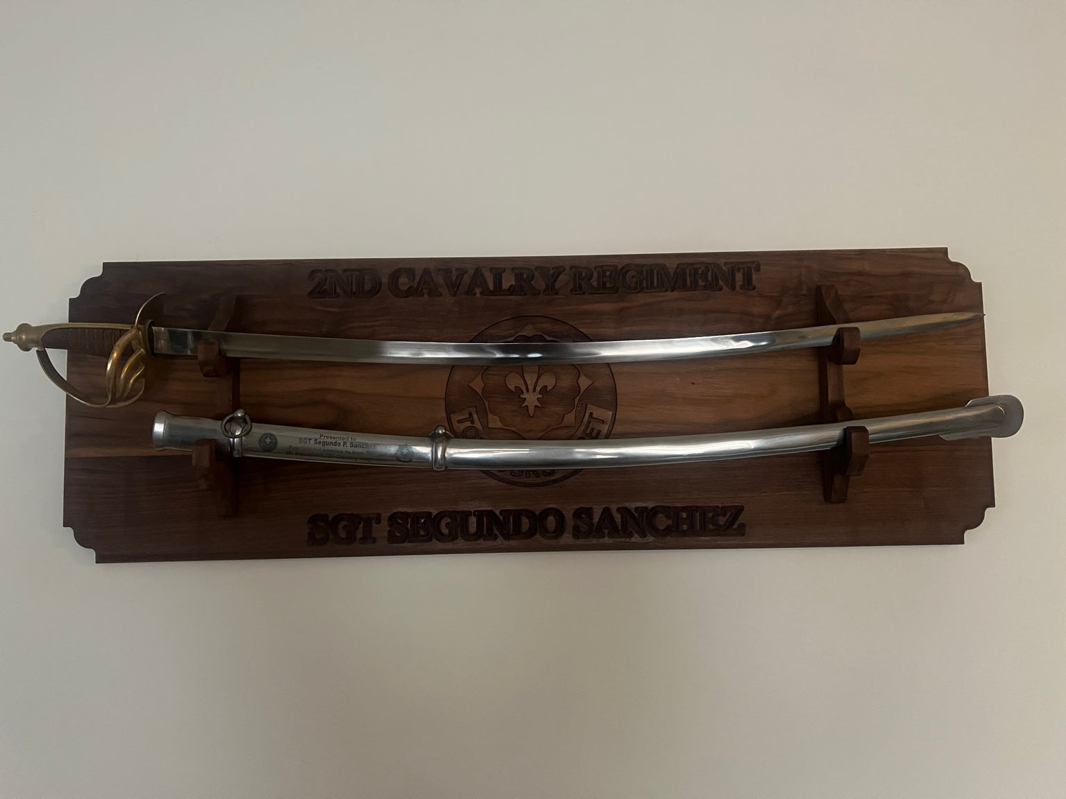 Personalized 1860 Black Handle Cavalry Saber