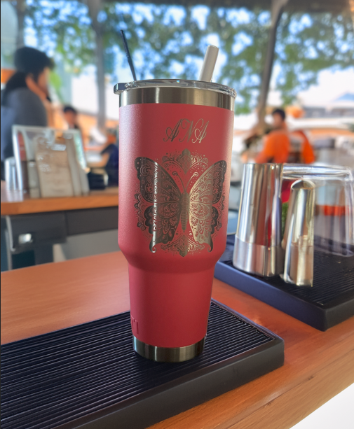 Butterfly Personalized YETI Rambler