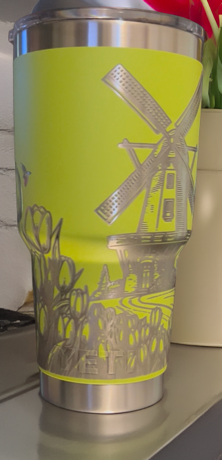 Tulips Personalized YETI Rambler