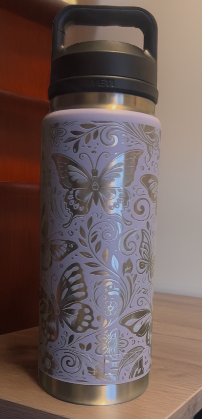 Butterfly 2 Personalized YETI Rambler
