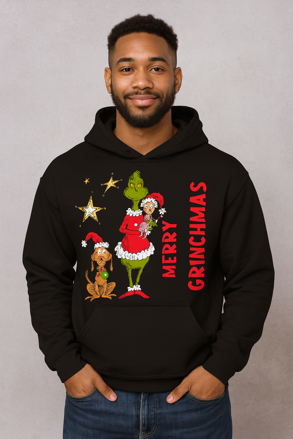 Grinch Christmas Hoodie / T-Shirt