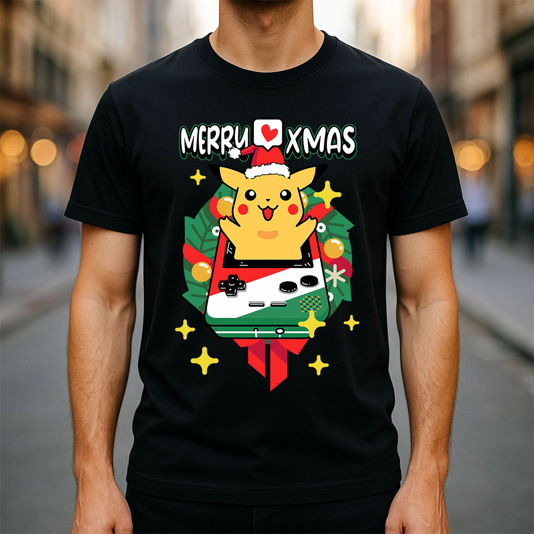 Merry Xmas Gamer Critter Tee